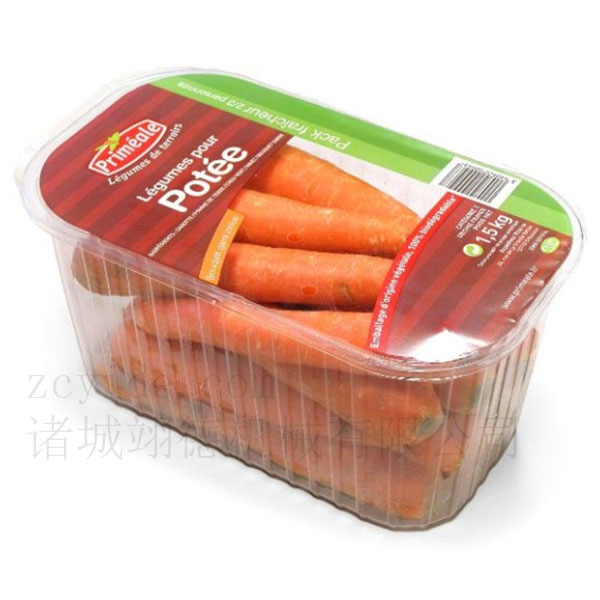 胡萝卜硬盒气调保鲜包装机